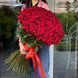101 красная роза 1 метр 5214 фото 1